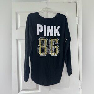 VS Pink Gold & Silver Sequin Shirt!